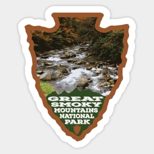 Great Smoky Mountains National Park arrowhead Sticker